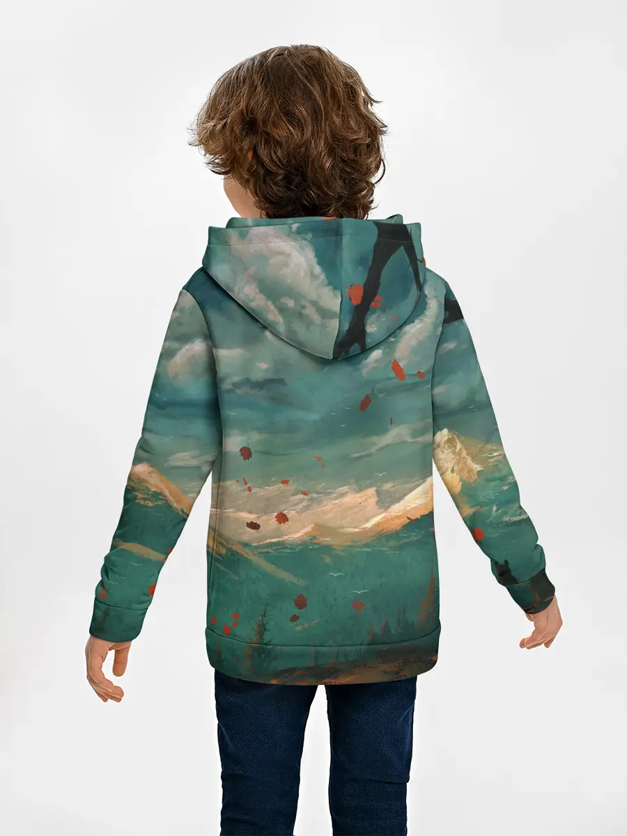 Детское худи / Горы