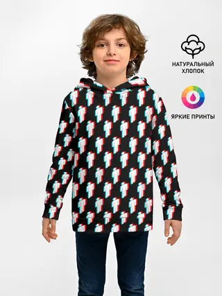 Детское худи / BILLIE EILISH GLITCH