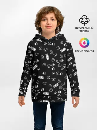 Детское худи / BTS BT21 STICKERS