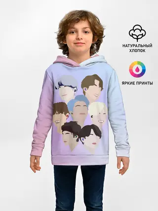 Детское худи / БТС Bangtan Boys BTS
