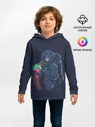 Детское худи / Космическая Медуза