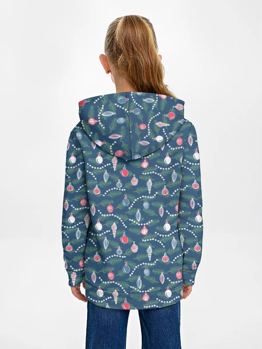 Детское худи / Новогодняя Ёлка