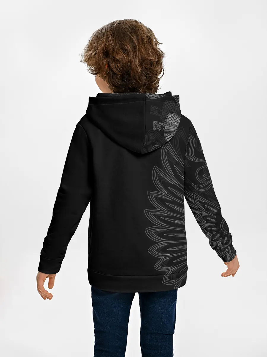 Детское худи / Russia | Black Side