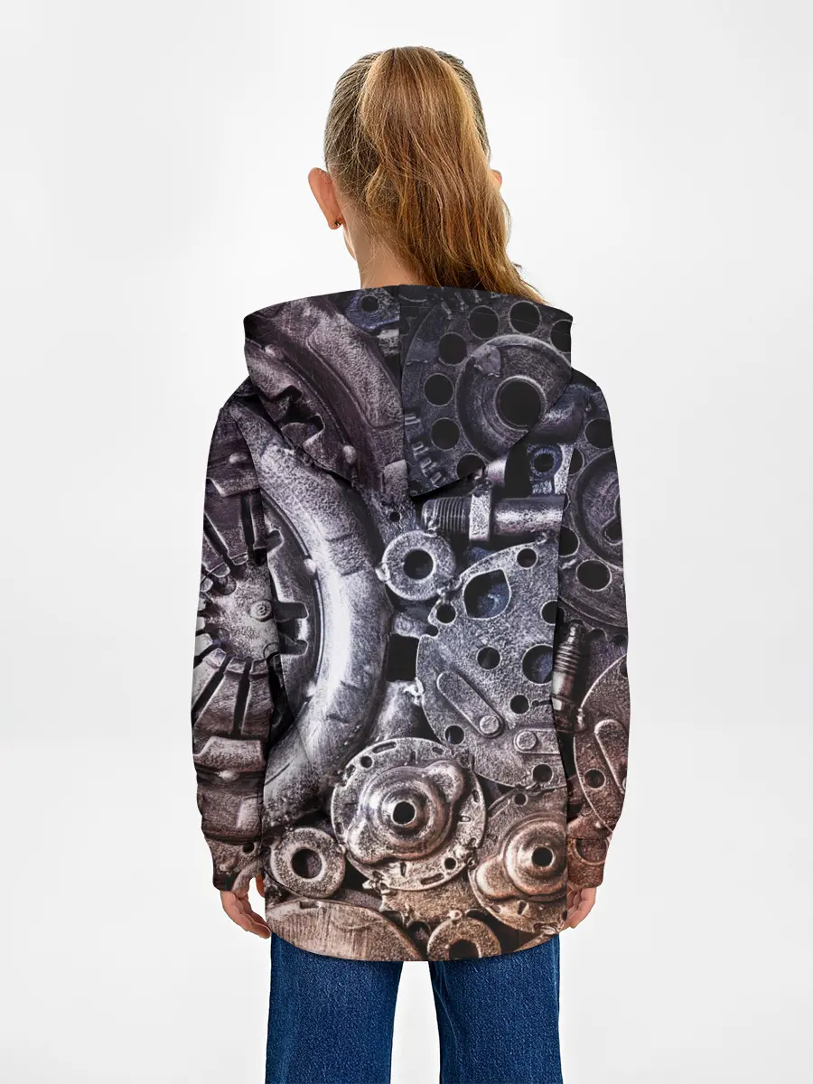 Детское худи / СТИМПАНК | МЕТАЛ