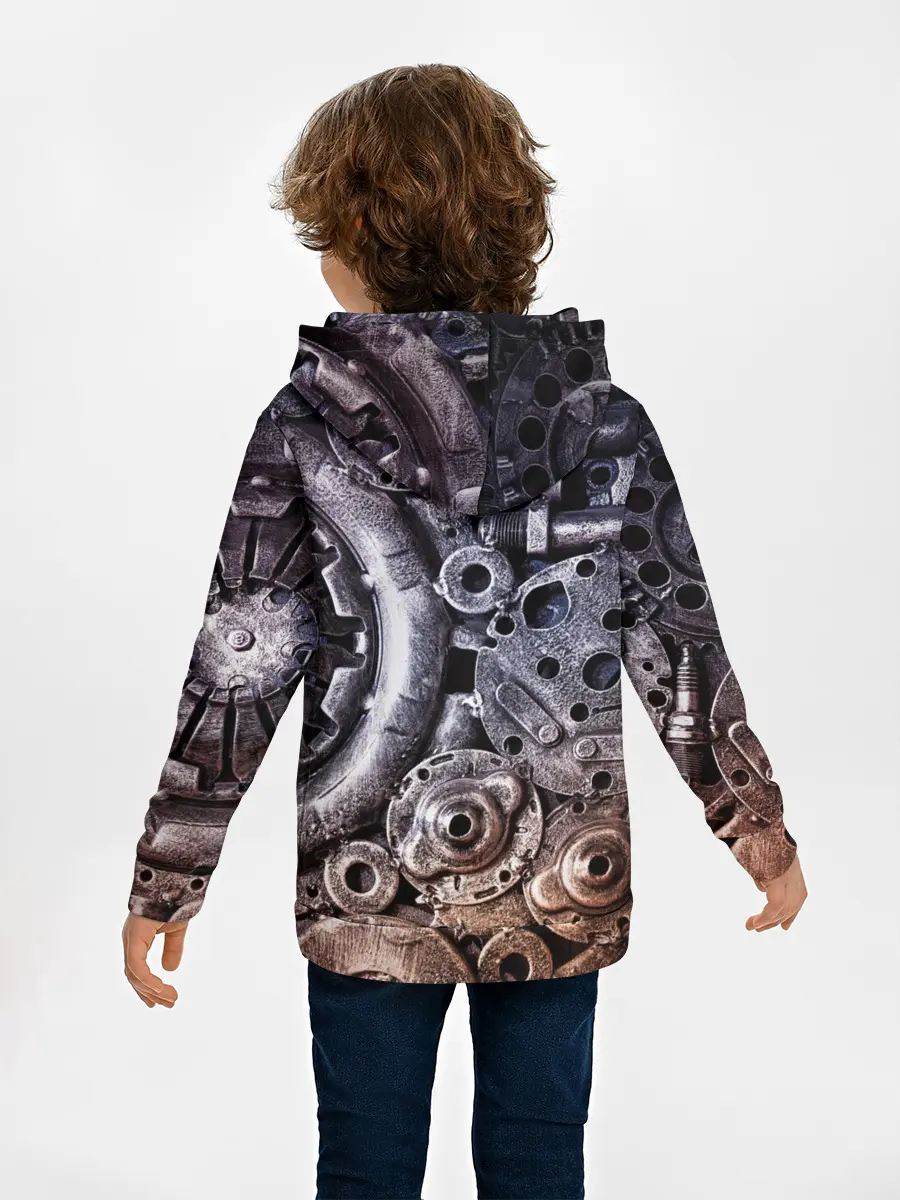 Детское худи / СТИМПАНК | МЕТАЛ