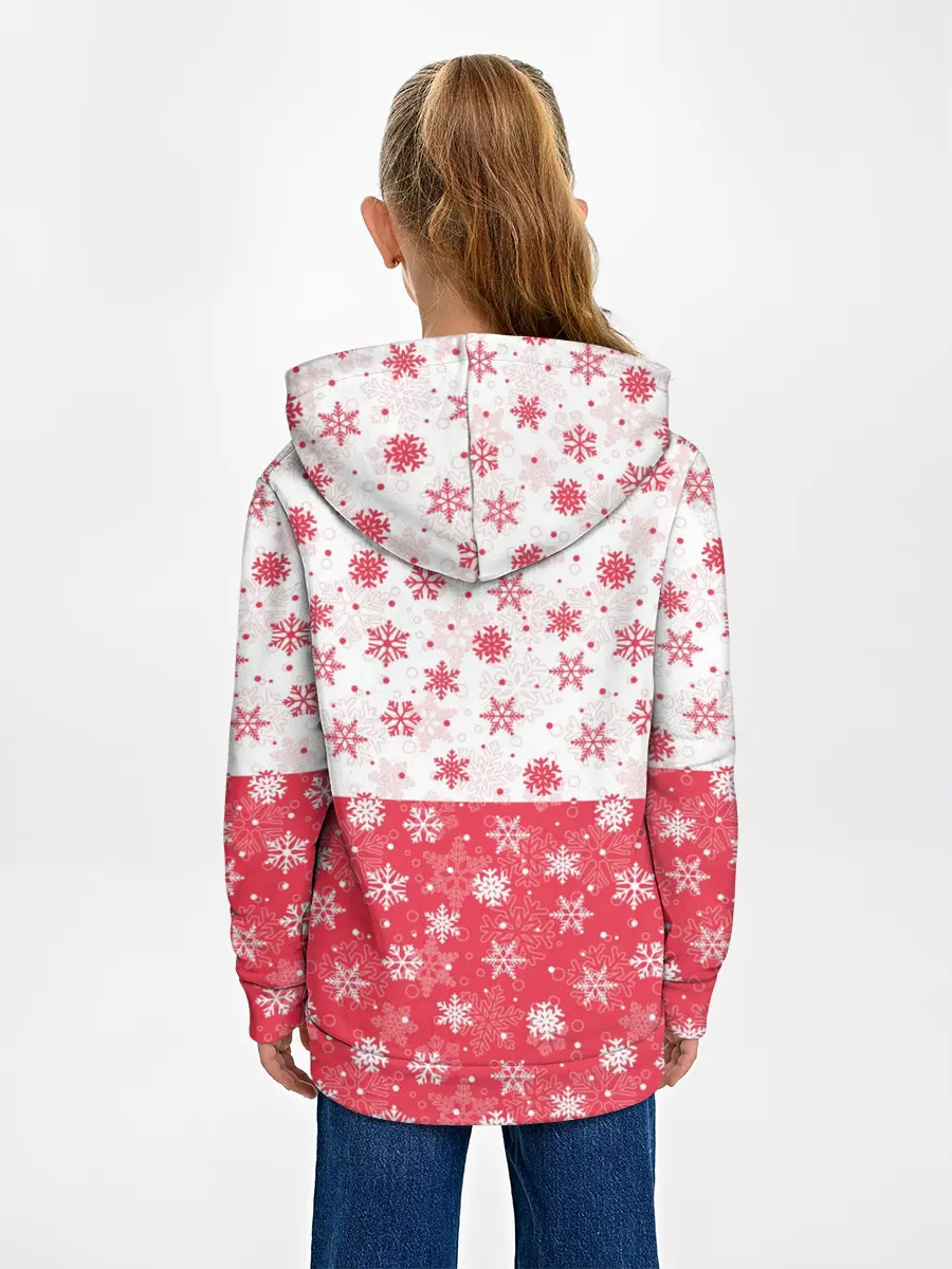 Детское худи / Снежинки