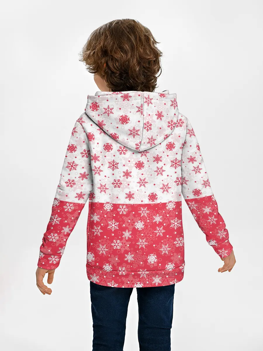 Детское худи / Снежинки