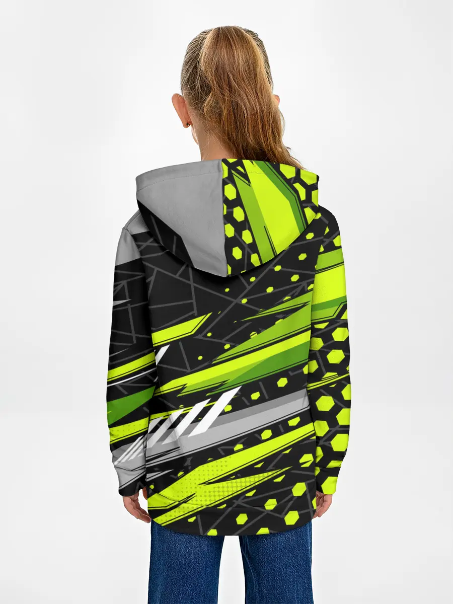 Детское худи / Black and Green