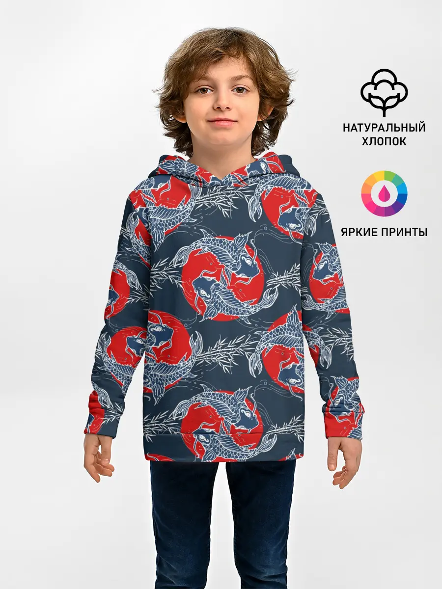 Детское худи / Japanese carp