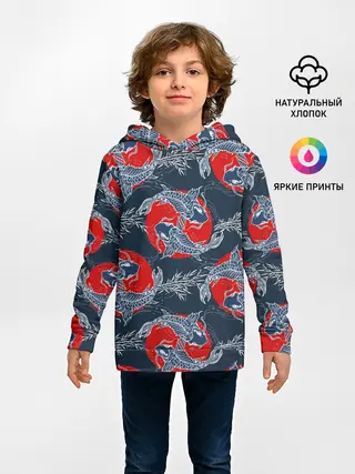 Детское худи / Japanese carp