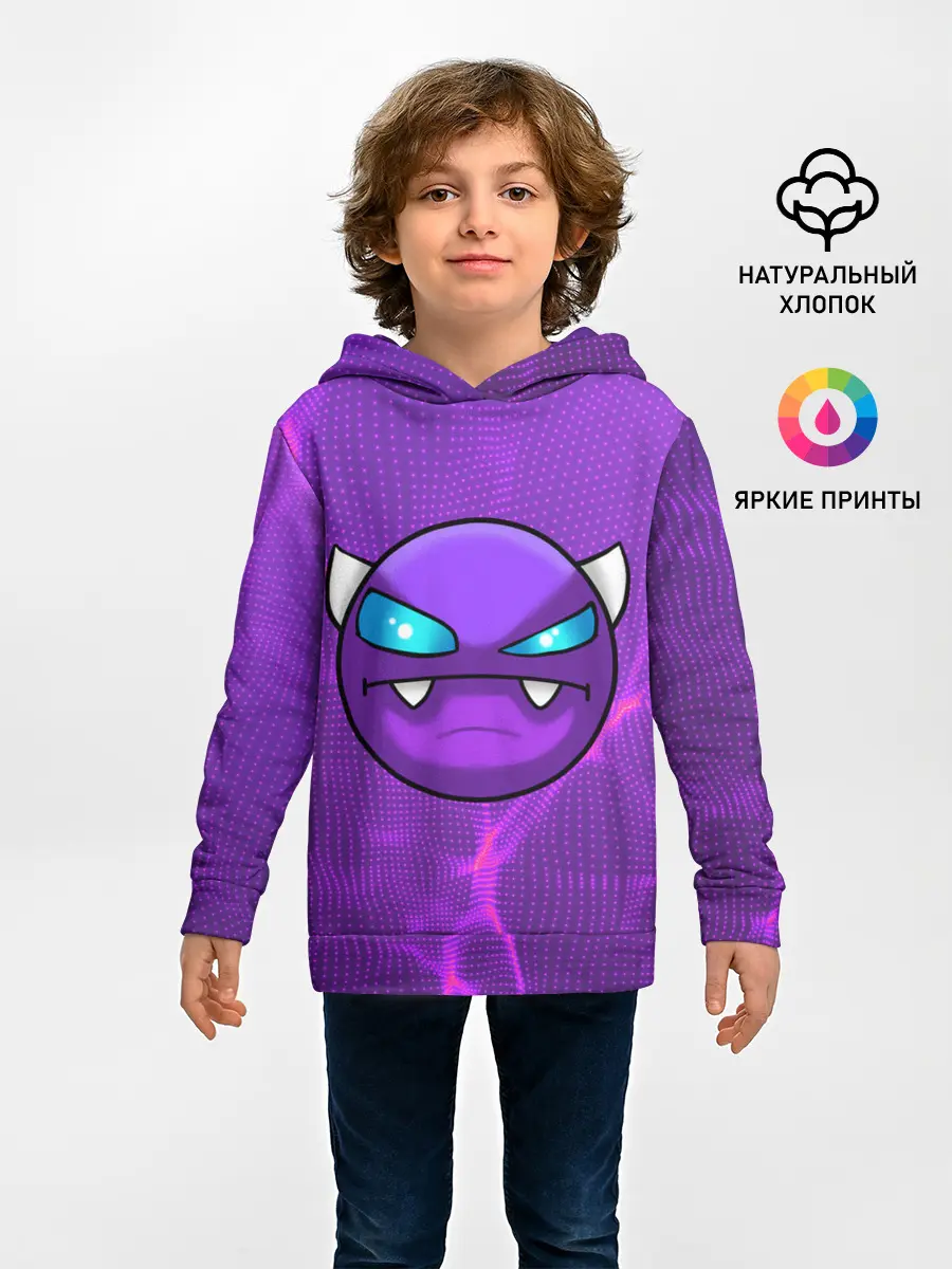 Детское худи / Geometry Dash | Геометри Даш