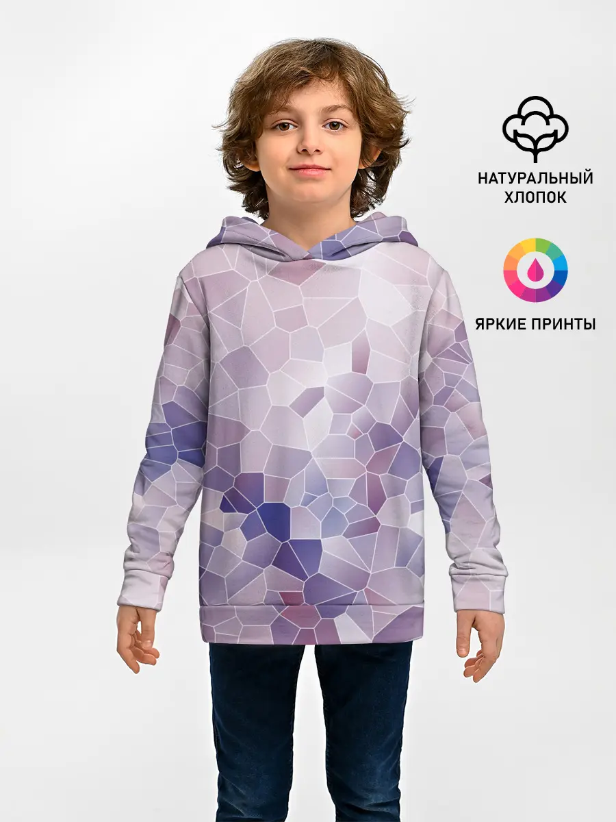 Детское худи / Узор Мозаика