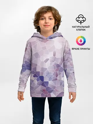 Детское худи / Узор Мозаика