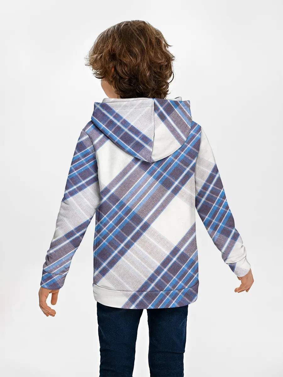 Детское худи / Шотландка | Scottish | Tartan