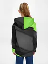 Детское худи / Green / Black