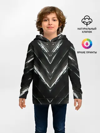 Детское худи / МЕТАЛЛИЧЕСКАЯ БРОНЯ