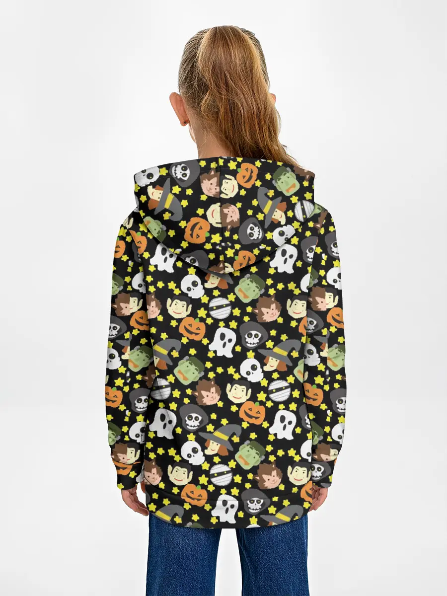 Детское худи / персонажи и хэллоуин