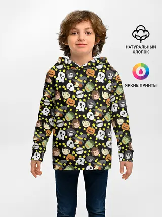 Детское худи / персонажи и хэллоуин
