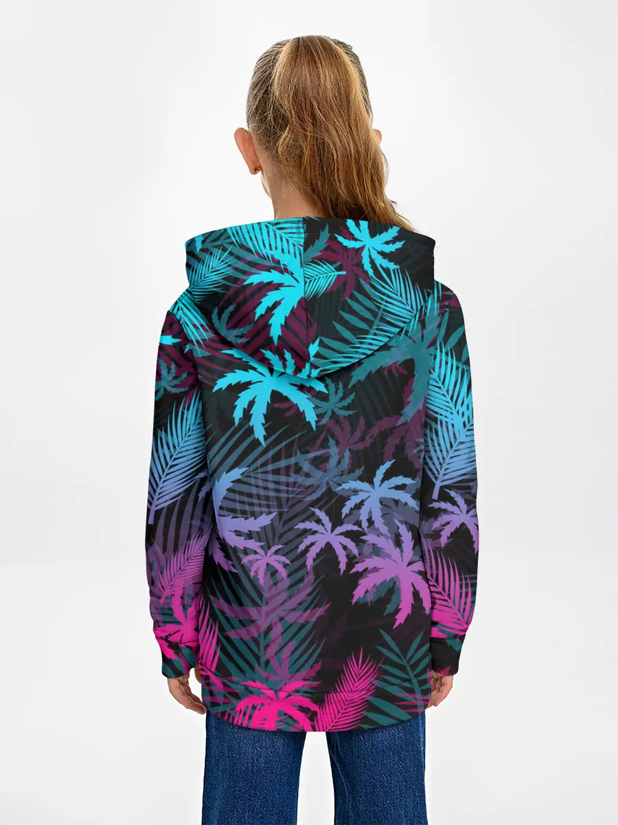 Детское худи / НЕОНОВЫЕ ПАЛЬМЫ | NEON PALMS