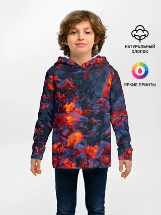 Детское худи / Магия углей