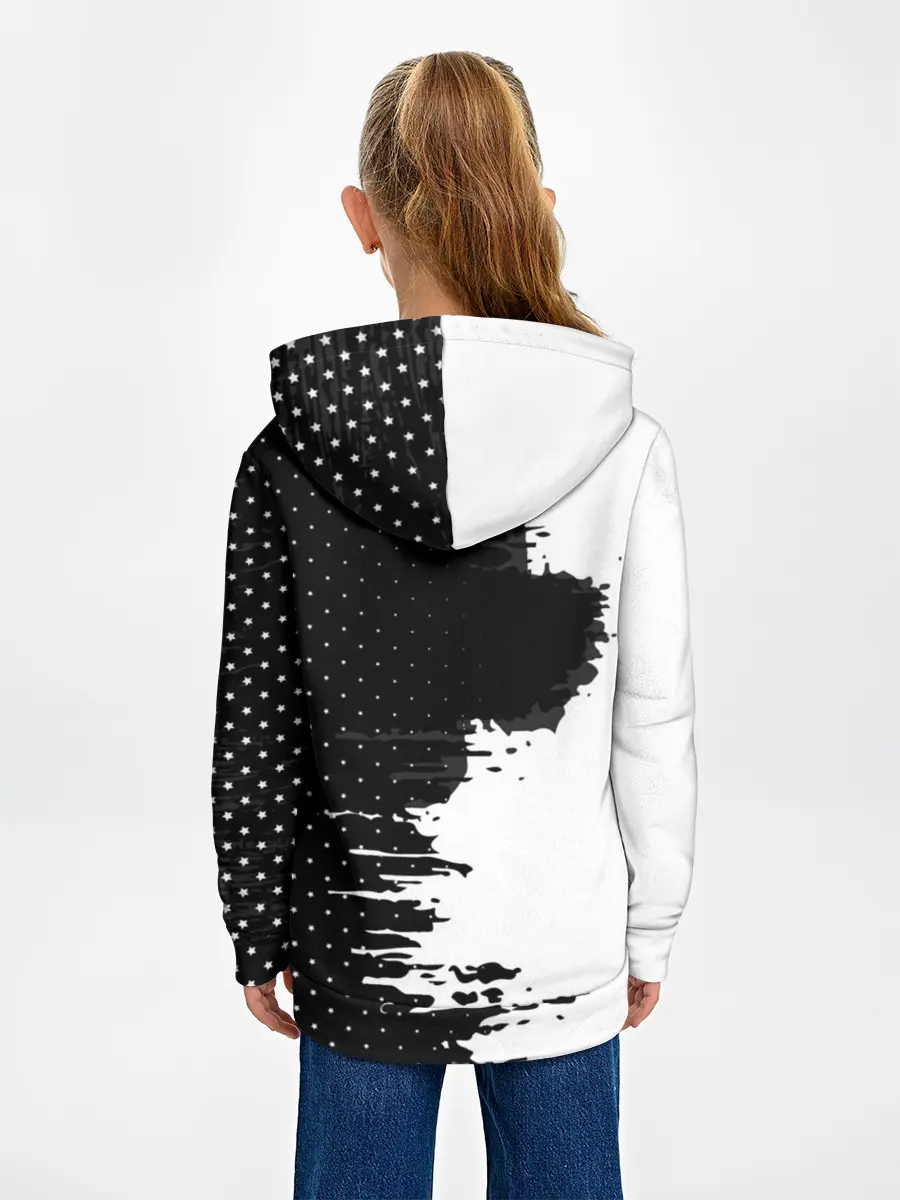 Детское худи / Juventus uniform black 2018