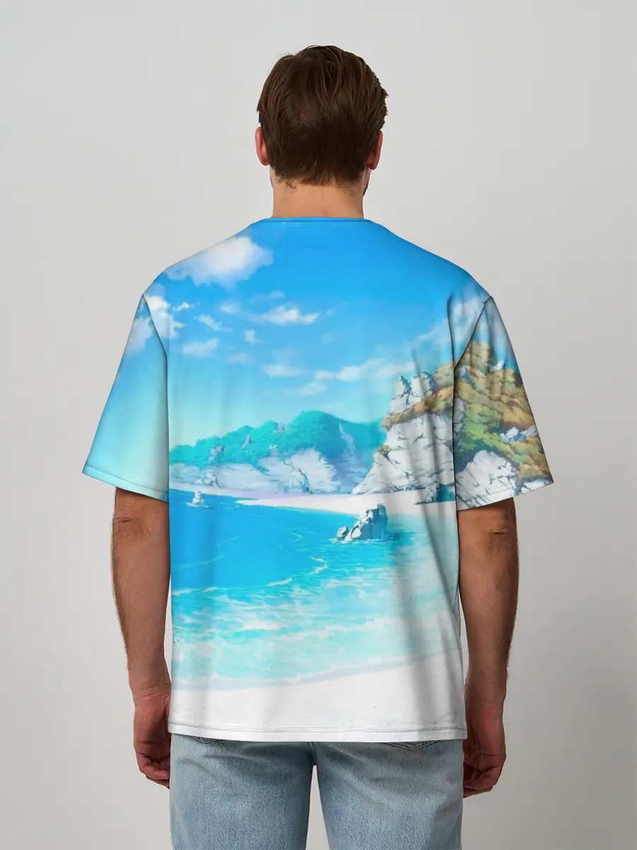 Мужская футболка оверсайз / Anime