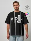 Мужская футболка оверсайз / MIROH - Stray Kids