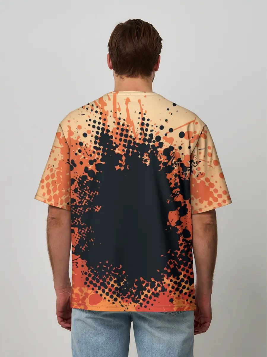 Мужская футболка оверсайз / Сталин