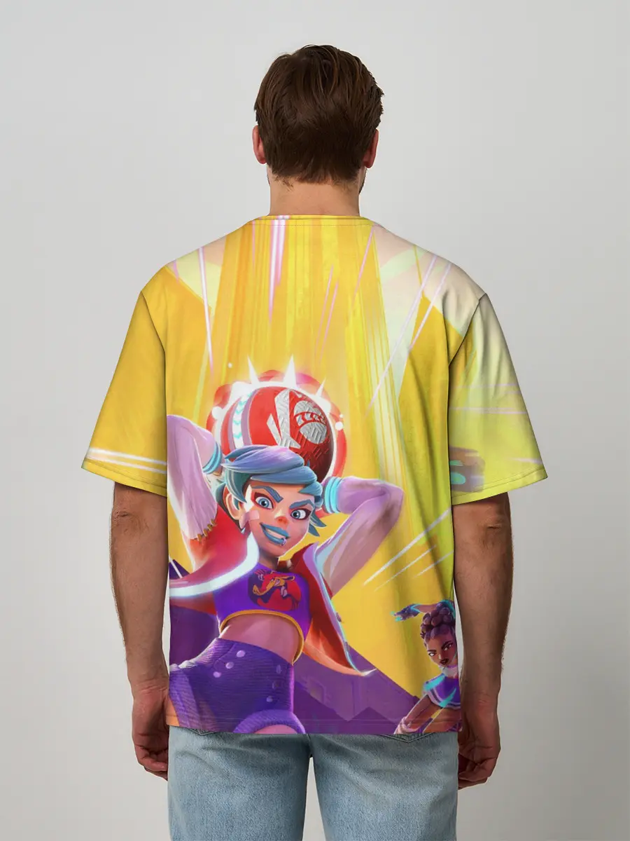 Мужская футболка оверсайз / Knockout City