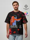 Мужская футболка оверсайз / Among Us
