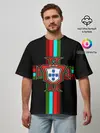 Мужская футболка оверсайз / Сборная Португалии