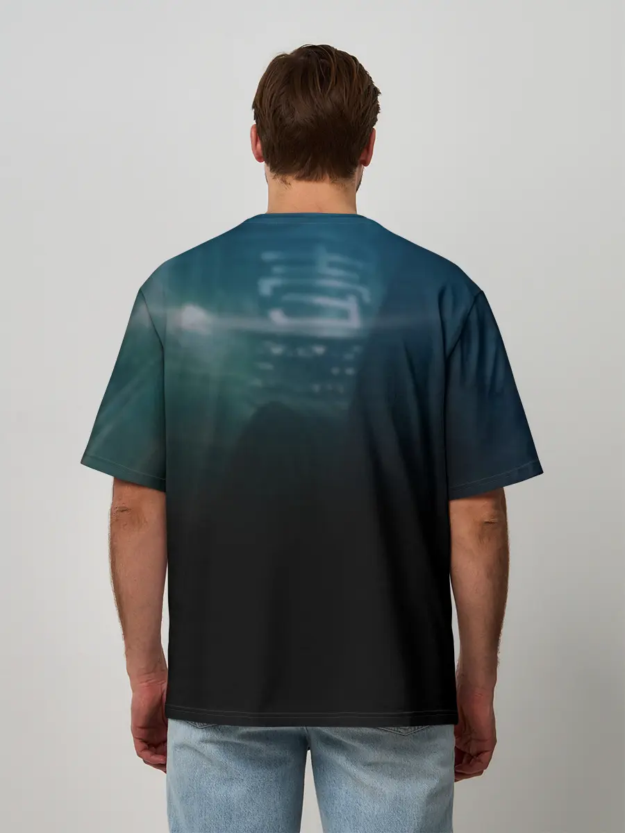 Мужская футболка оверсайз / Final Fantasy VII Remake