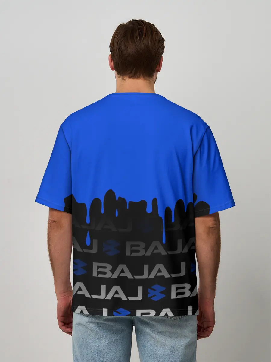 Мужская футболка оверсайз / BAJAJ / БАДЖАДЖ / SPORT