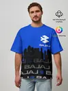 Мужская футболка оверсайз / BAJAJ / БАДЖАДЖ / SPORT