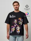 Мужская футболка оверсайз / The Beatles