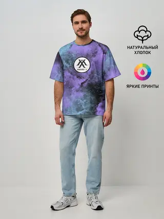 Мужская футболка оверсайз / MONSTA X