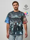 Мужская футболка оверсайз / WARFRAME | ВАРФРЕЙМ