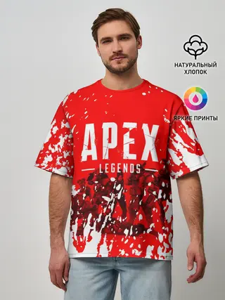 Мужская футболка оверсайз / APEX LEGENDS