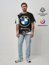 Мужская футболка оверсайз / BMW / БМВ