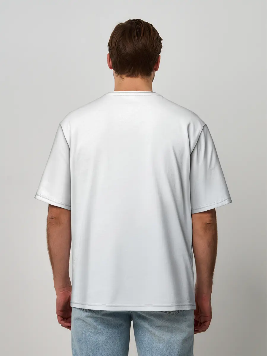 Мужская футболка оверсайз / Для тебя бессмертный