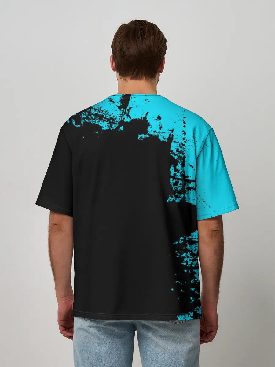 Мужская футболка оверсайз / Один