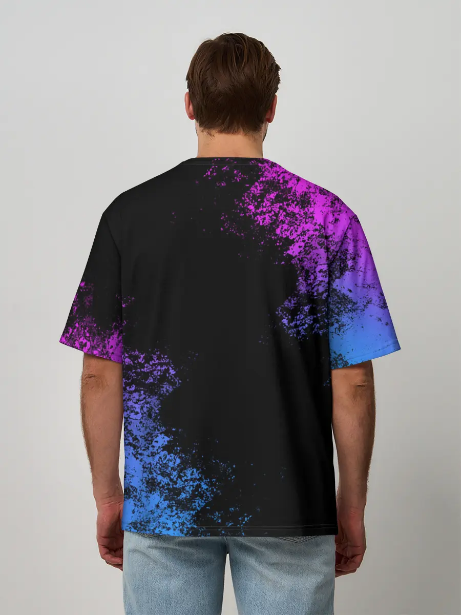 Мужская футболка оверсайз / Luigis Mansion