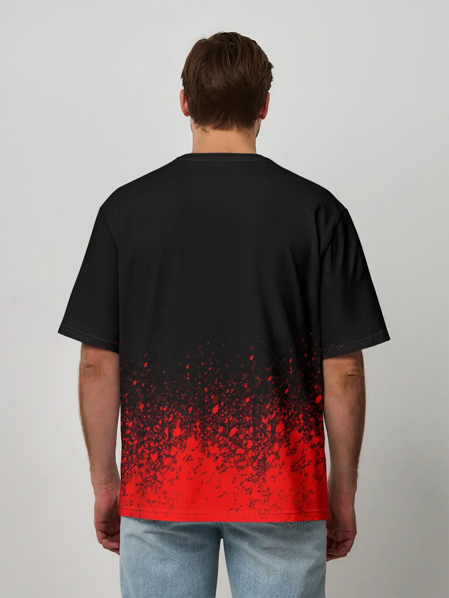 Мужская футболка оверсайз / SLAYER