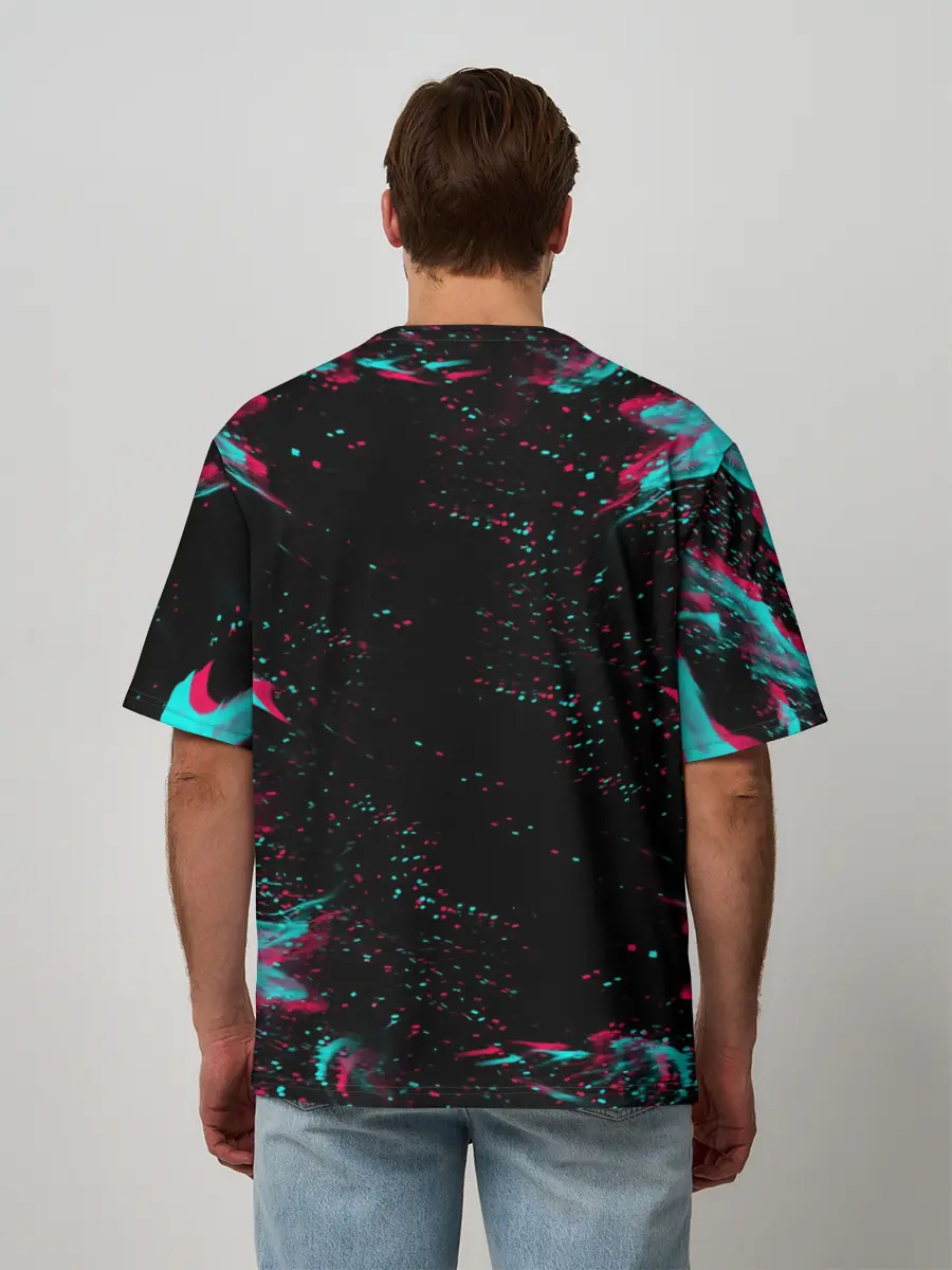 Мужская футболка оверсайз / BMW