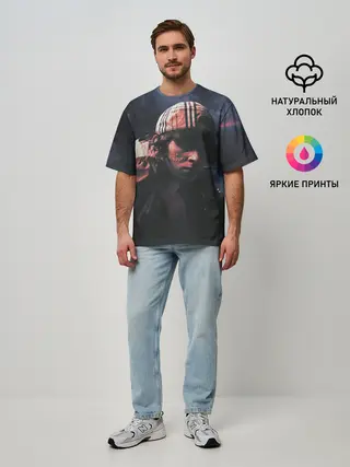 Мужская футболка оверсайз / OG BUDA