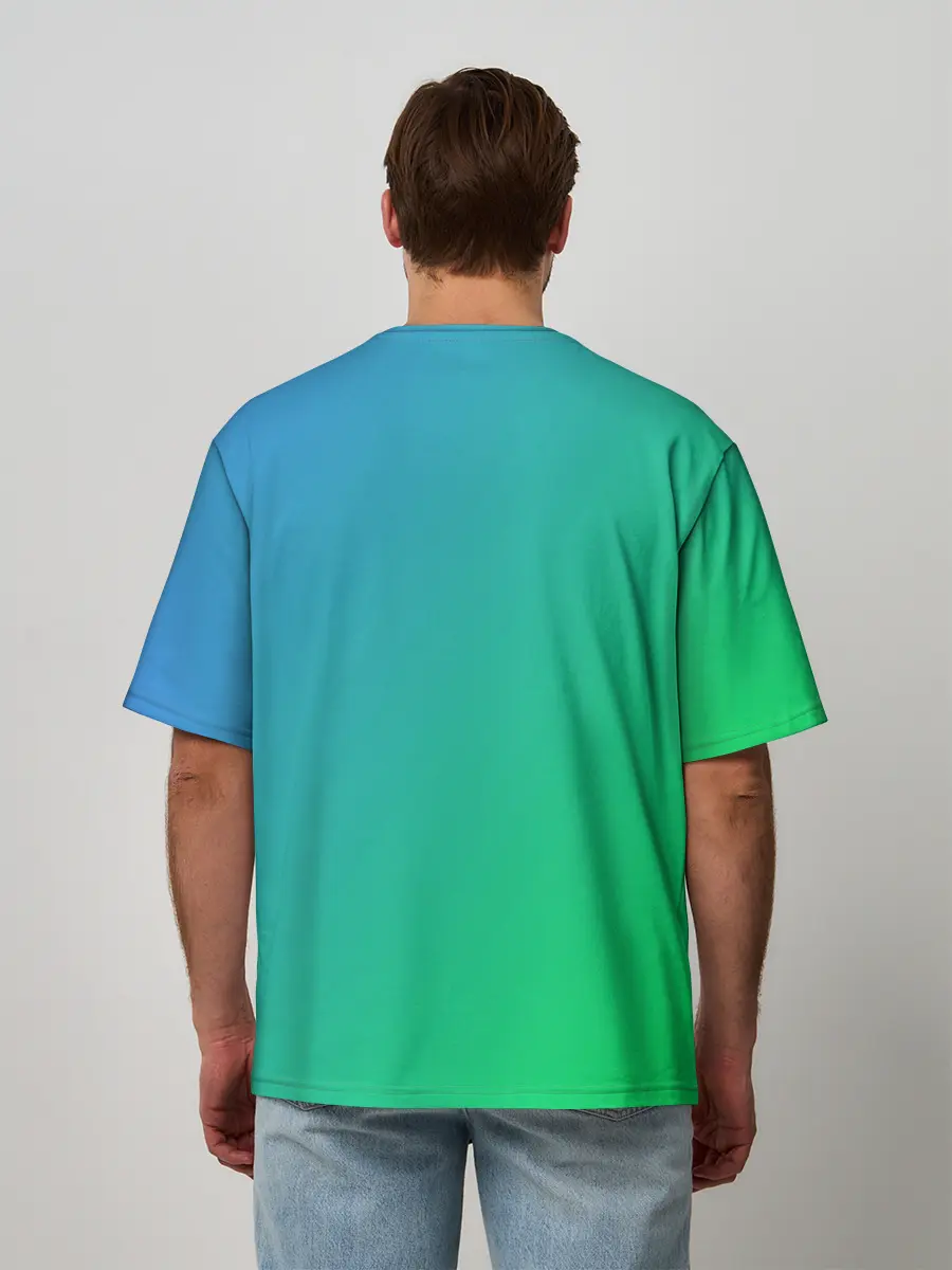 Мужская футболка оверсайз / Сайтама | One Punch Man