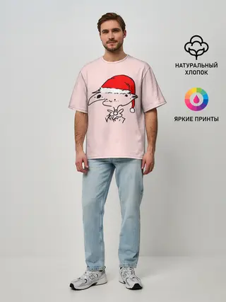 Мужская футболка оверсайз / Отель Хазбин