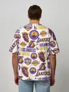 Мужская футболка оверсайз / LAKERS LOGO