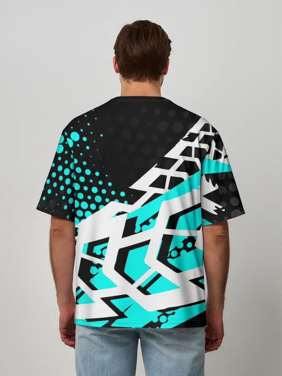 Мужская футболка оверсайз / Mazda