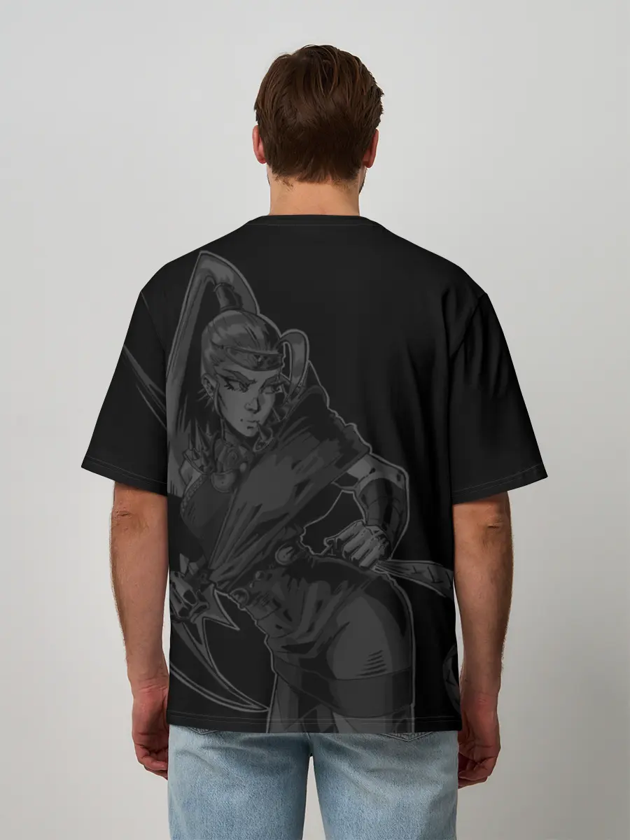 Мужская футболка оверсайз / Hades Megaera